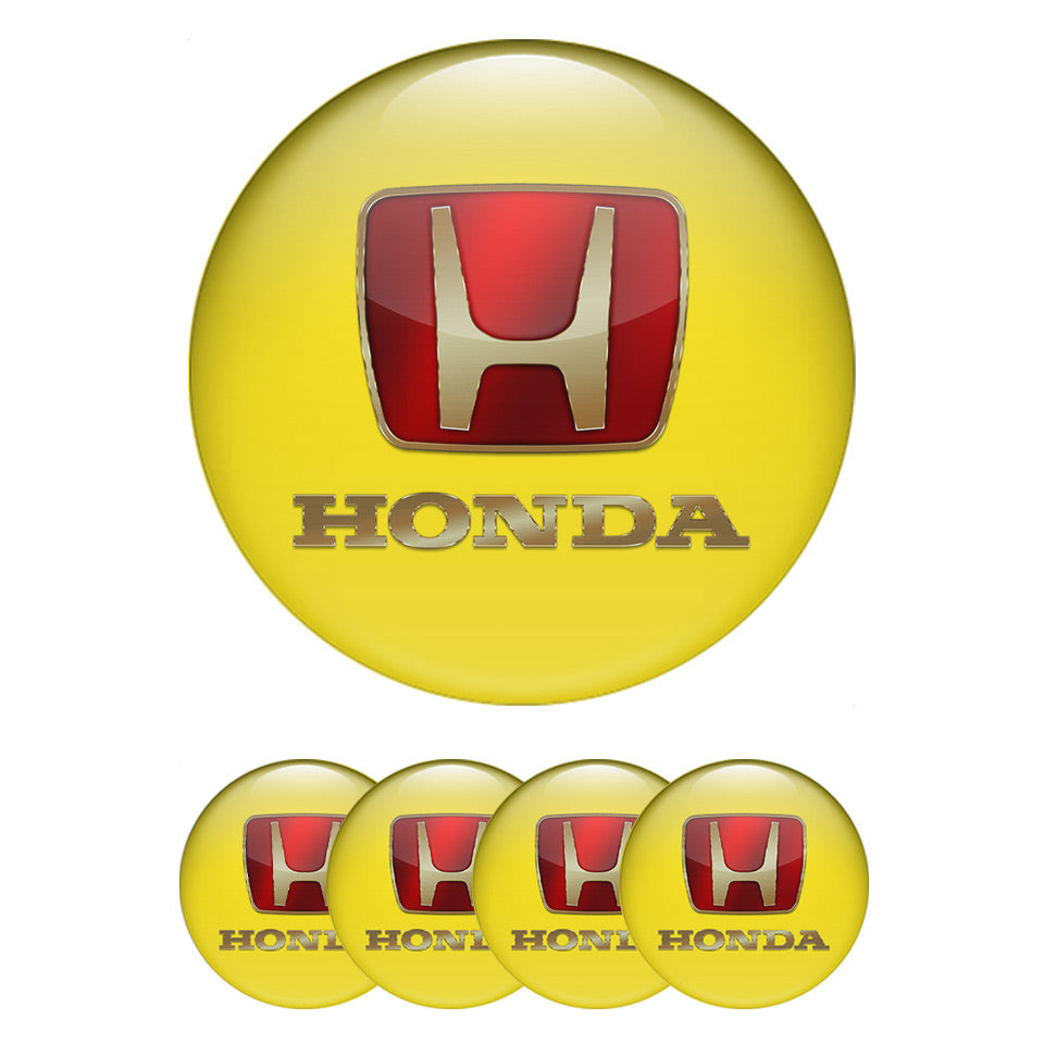 HONDA Domed Stickers Collection