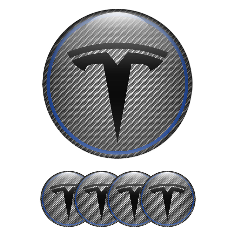 TESLA Domed Stickers Collection