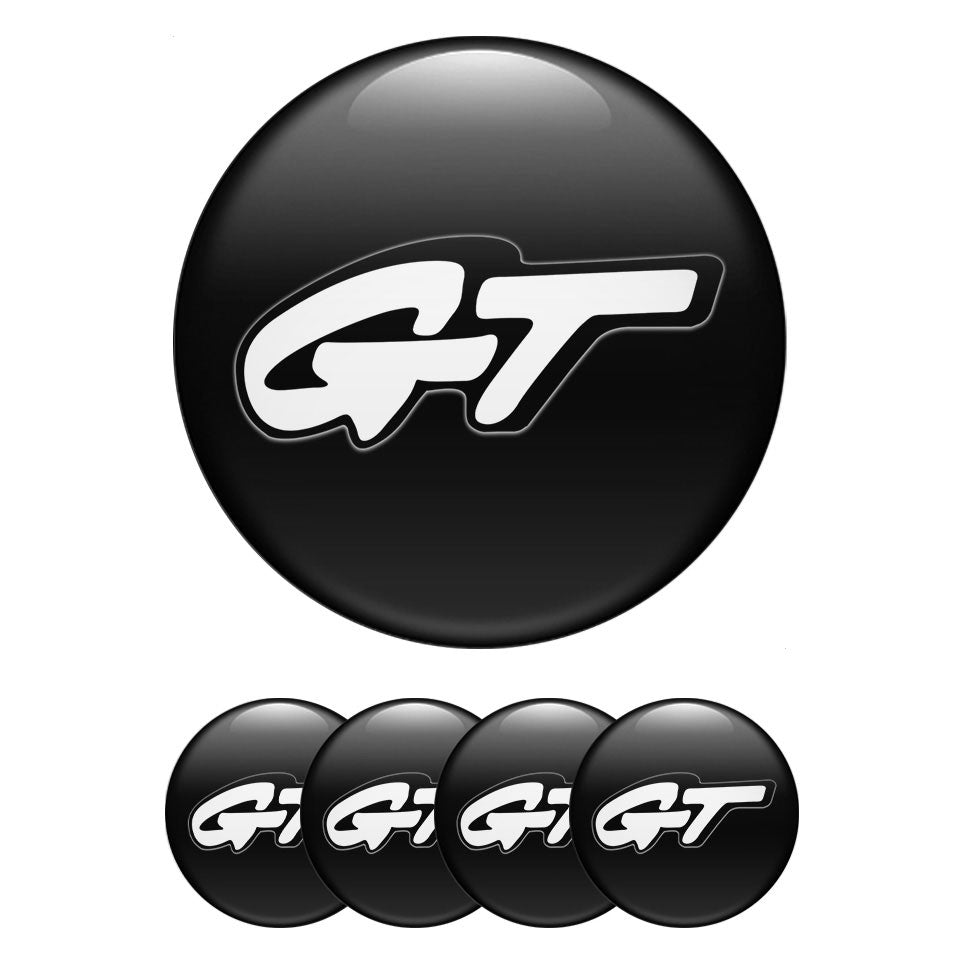 GT Silicone Stickers for Wheel Center Caps