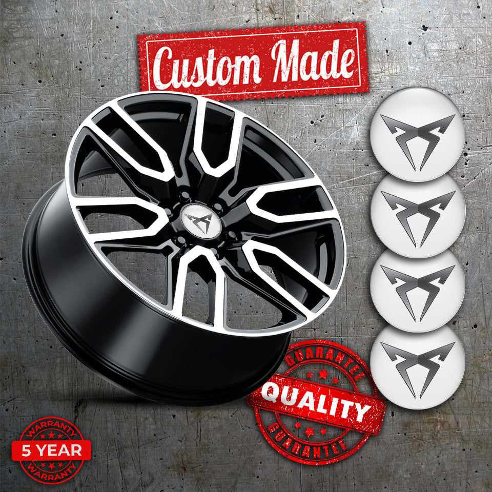 SEAT CUPRA Emblems for Wheel Center Caps