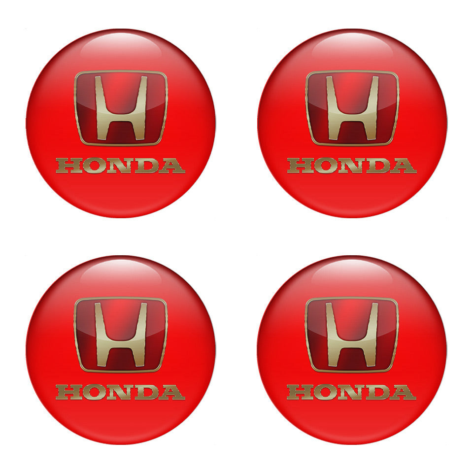 HONDA Domed Emblems for Center Caps