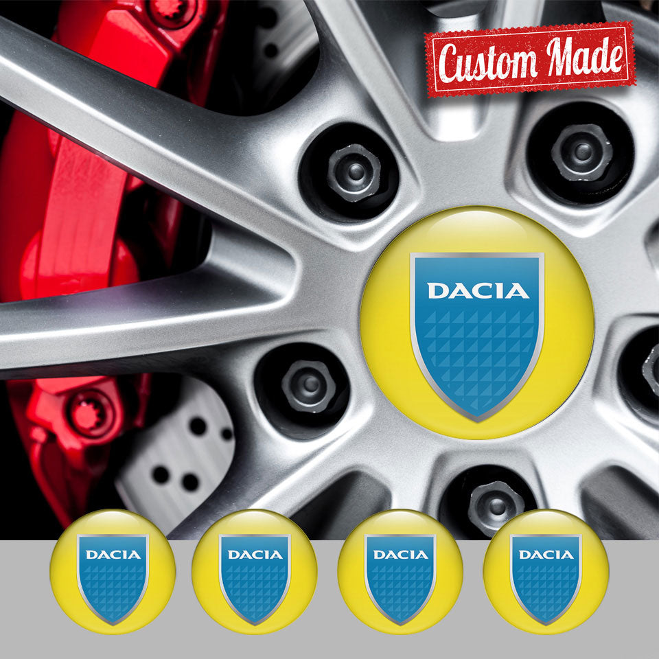 DACIA Silicone Stickers for Wheel Center Caps