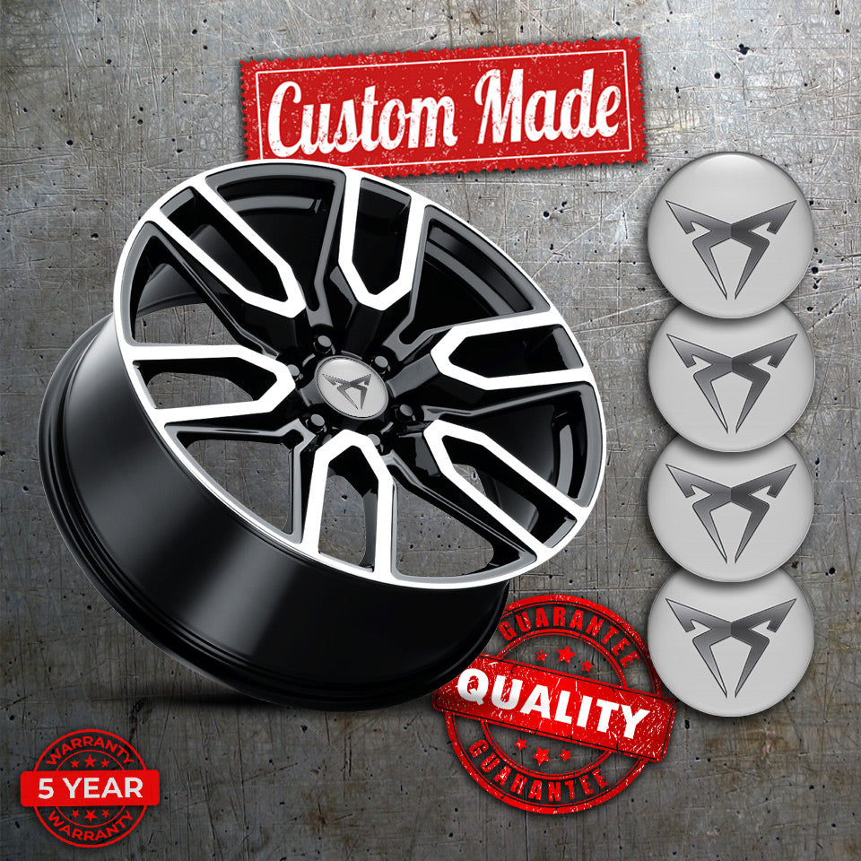 SEAT CUPRA Emblems for Wheel Center Caps