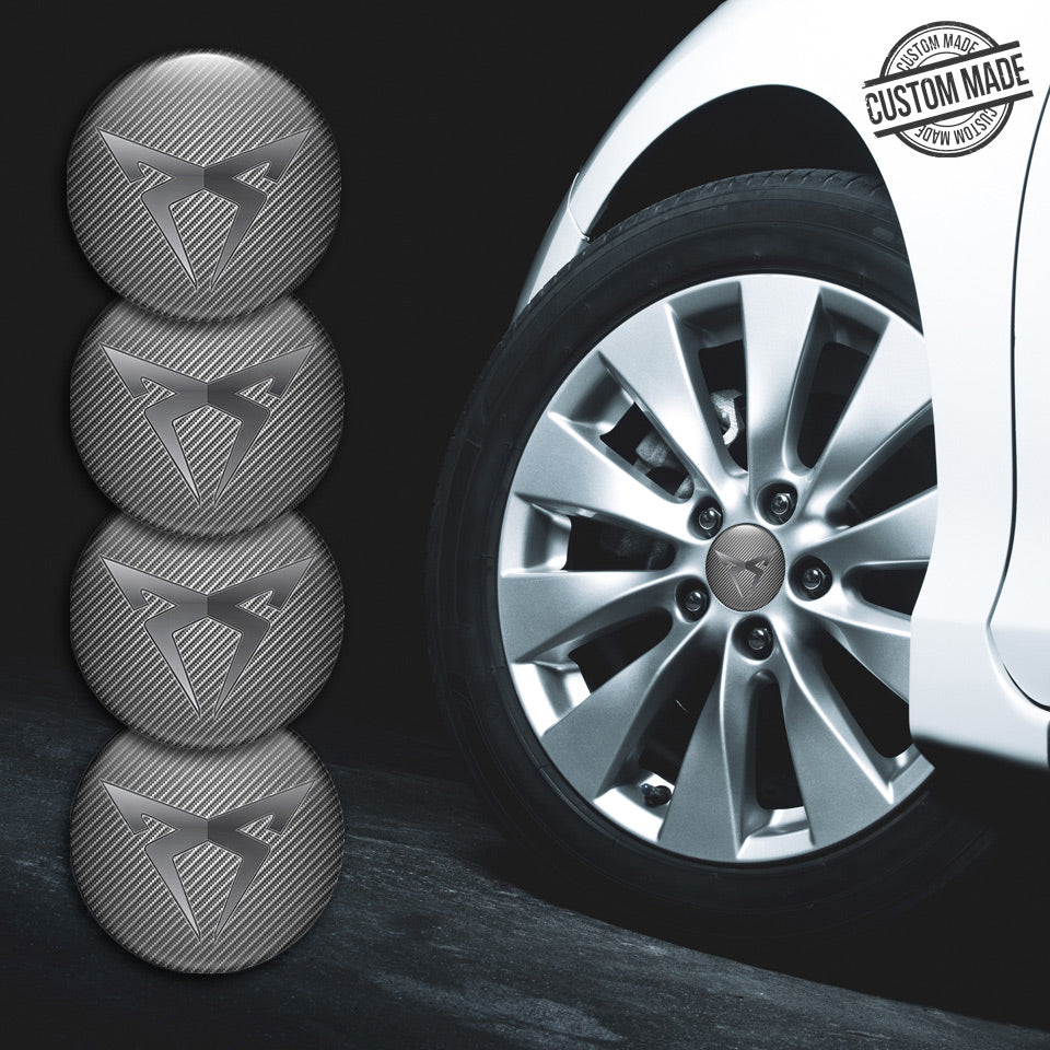 SEAT CUPRA Domed Emblems for Center Caps