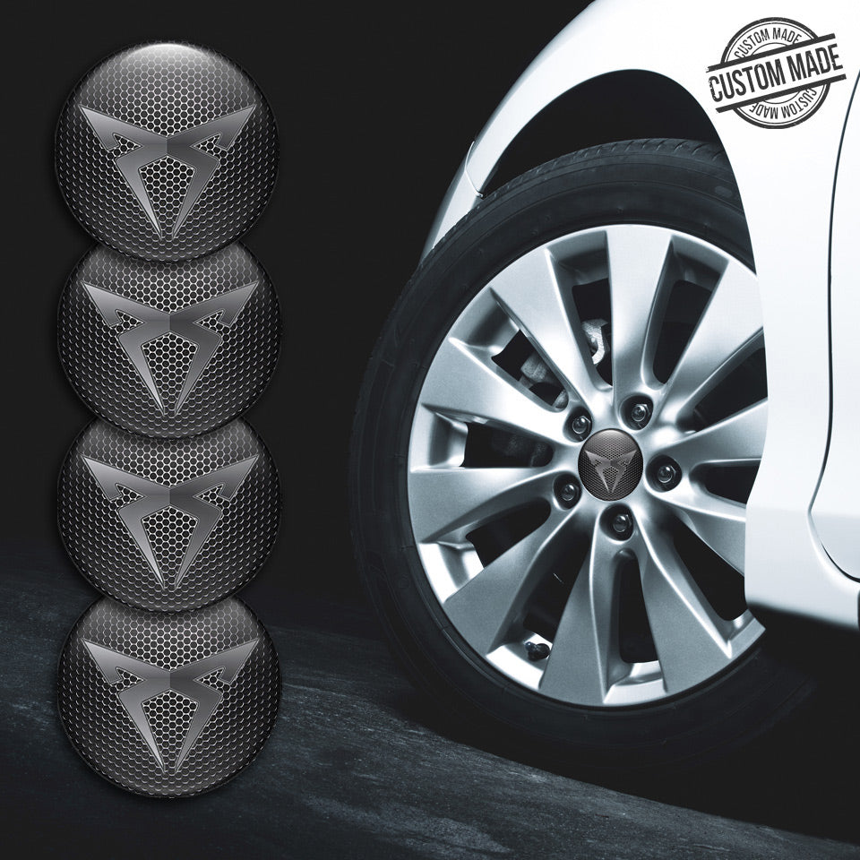 SEAT CUPRA Silicone Stickers for Wheel Center Caps