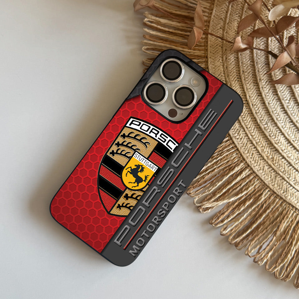 🚦 Porsche Motorsport iPhone Cover – Lightweight, Ultra-Durable & Stylish