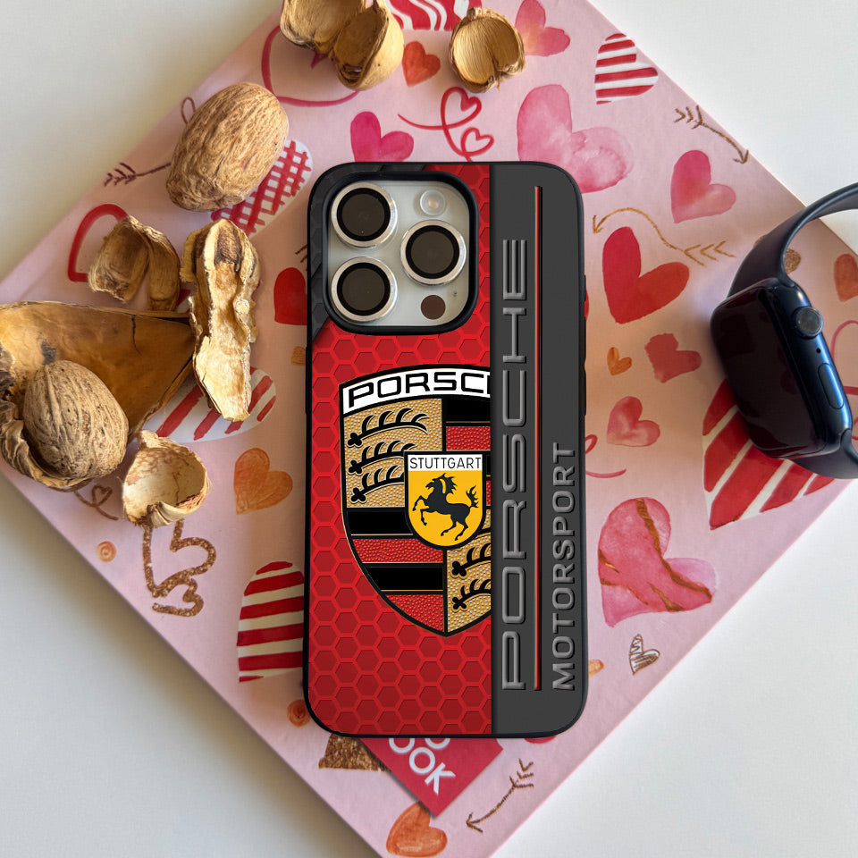 🚦 Porsche Motorsport iPhone Cover – Lightweight, Ultra-Durable & Stylish