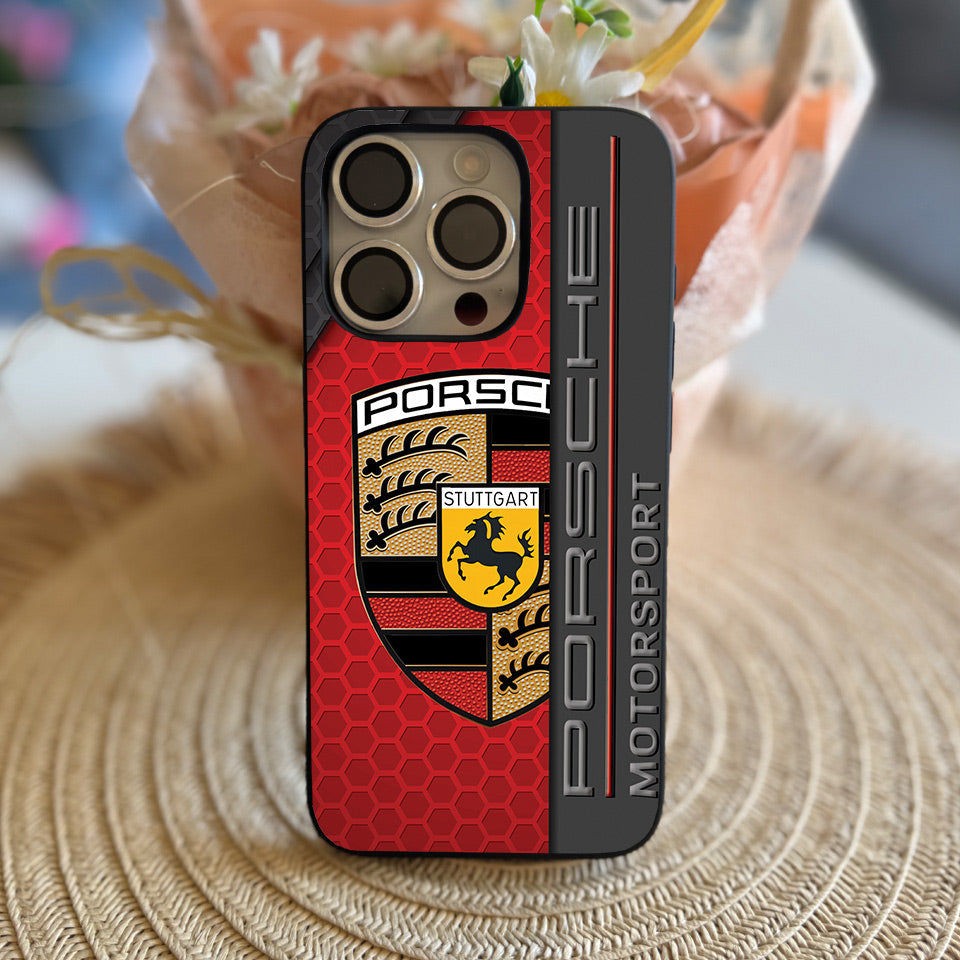 🚦 Porsche Motorsport iPhone Cover – Lightweight, Ultra-Durable & Stylish