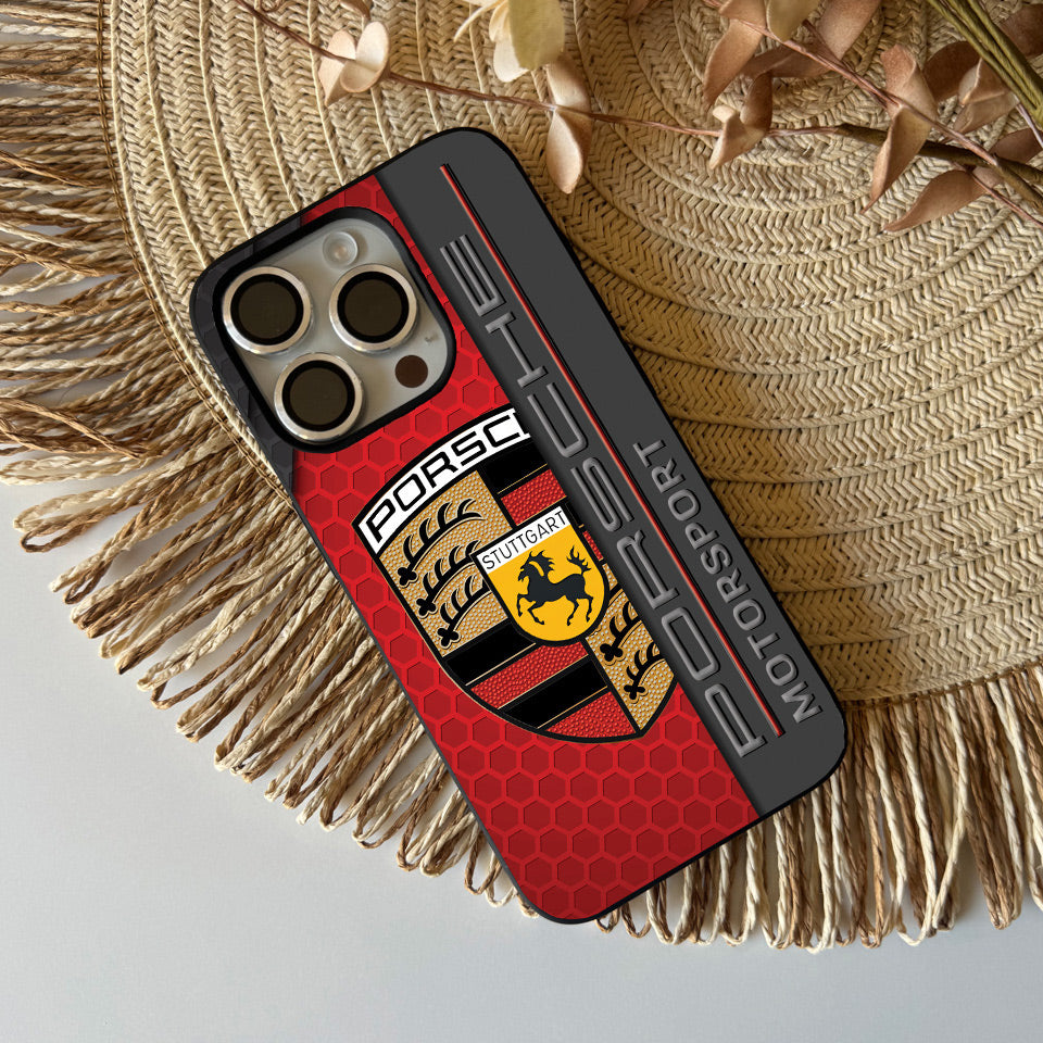 🚦 Porsche Motorsport iPhone Cover – Lightweight, Ultra-Durable & Stylish