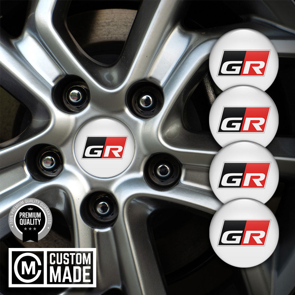 TOYOTA GR Emblems for Wheel Center Caps