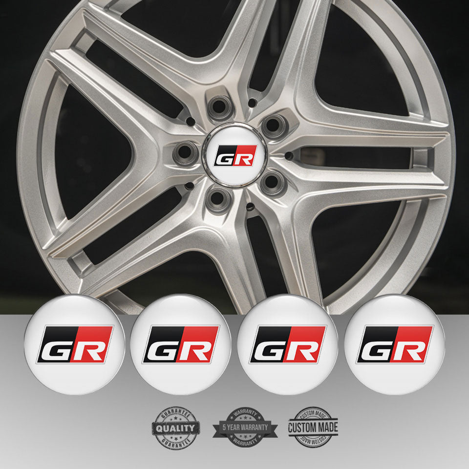 TOYOTA GR Emblems for Wheel Center Caps