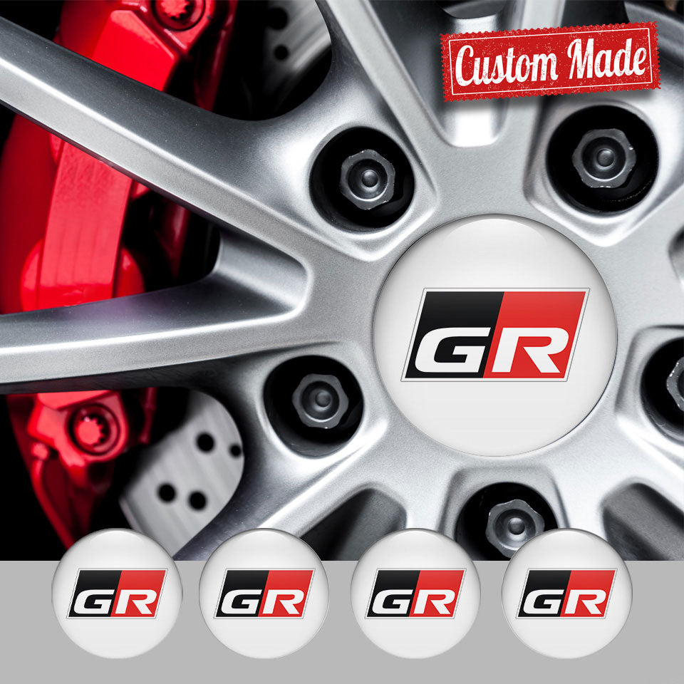 TOYOTA GR Emblems for Wheel Center Caps