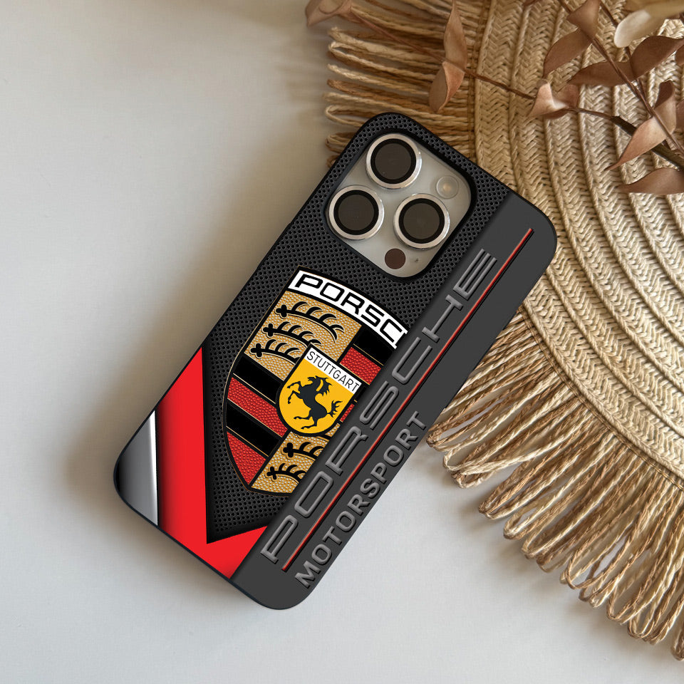 🔥 Porsche Carrera iPhone Case – Precision Fit & High-Speed Protection