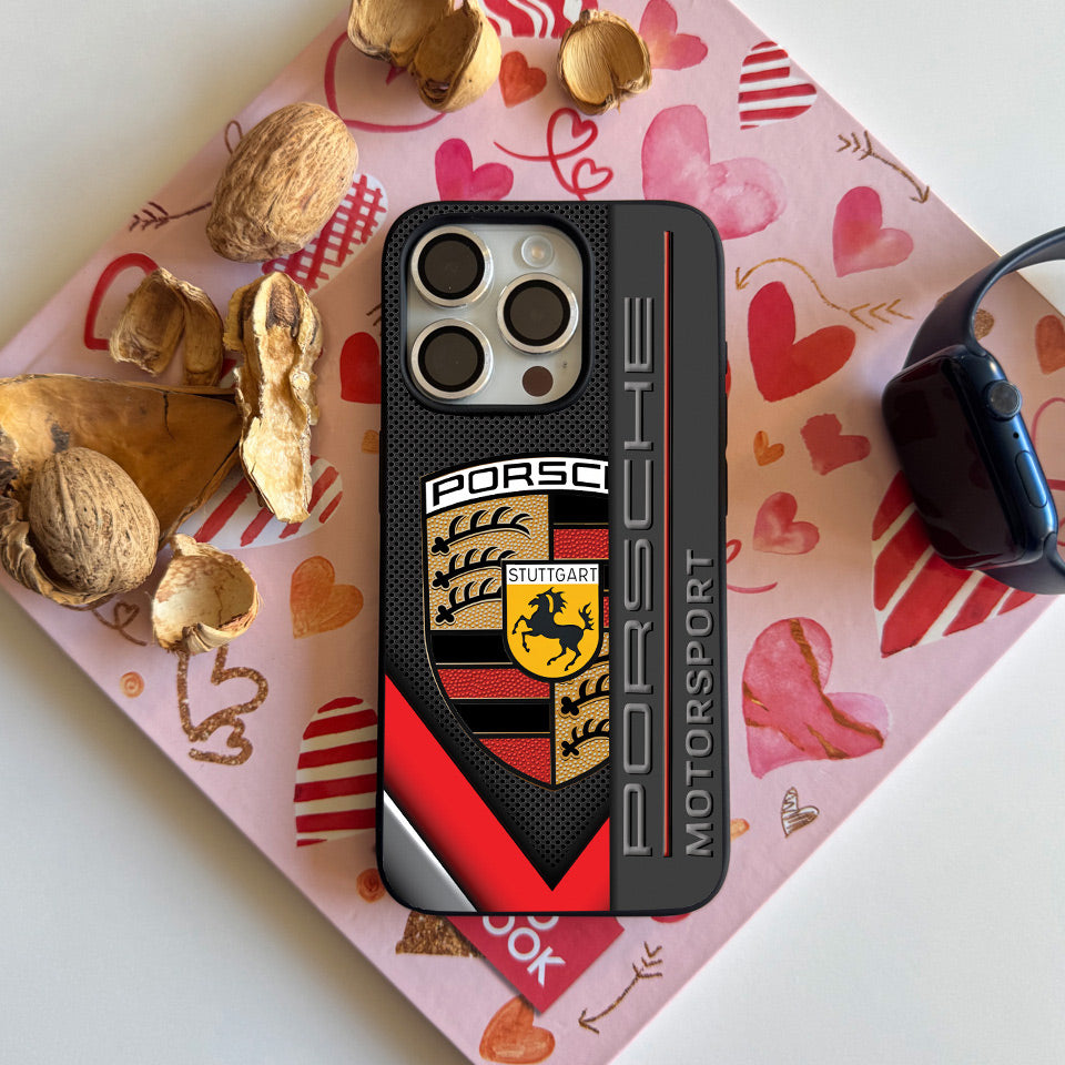 🔥 Porsche Carrera iPhone Case – Precision Fit & High-Speed Protection