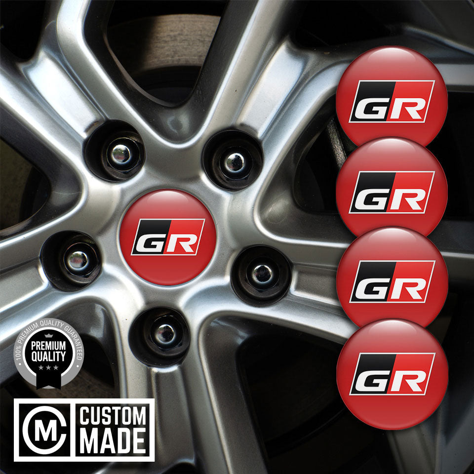 TOYOTA GR Emblems for Wheel Center Caps