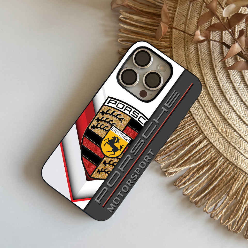 🌟 Limited Edition Porsche iPhone Case – Ultra-Sleek & Iconic Design