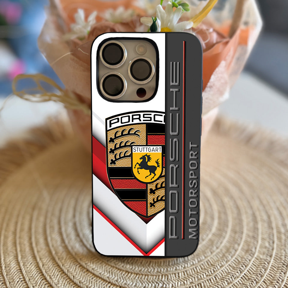 🌟 Limited Edition Porsche iPhone Case – Ultra-Sleek & Iconic Design