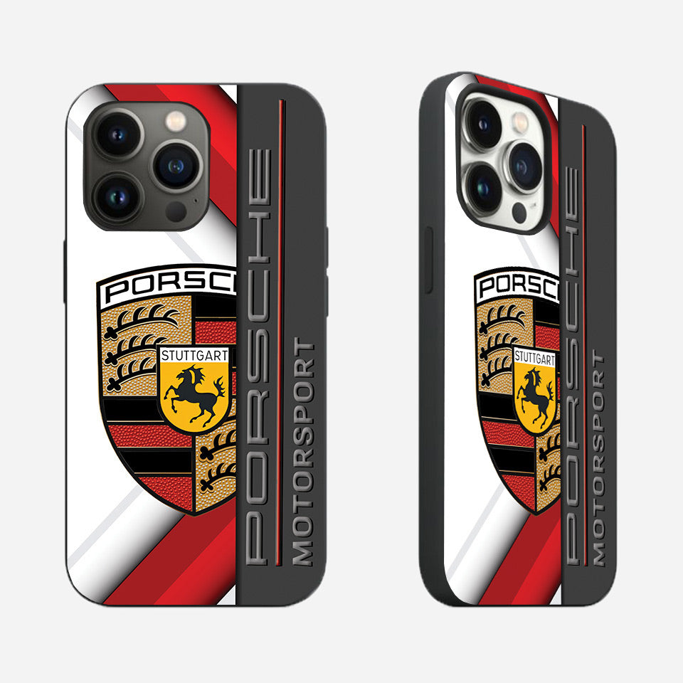 🚗 Porsche Collector’s Edition iPhone Case – High-Quality Silicone Finish