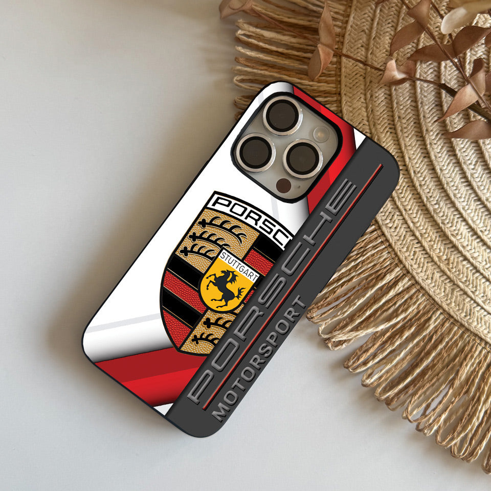 🚗 Porsche Collector’s Edition iPhone Case – High-Quality Silicone Finish