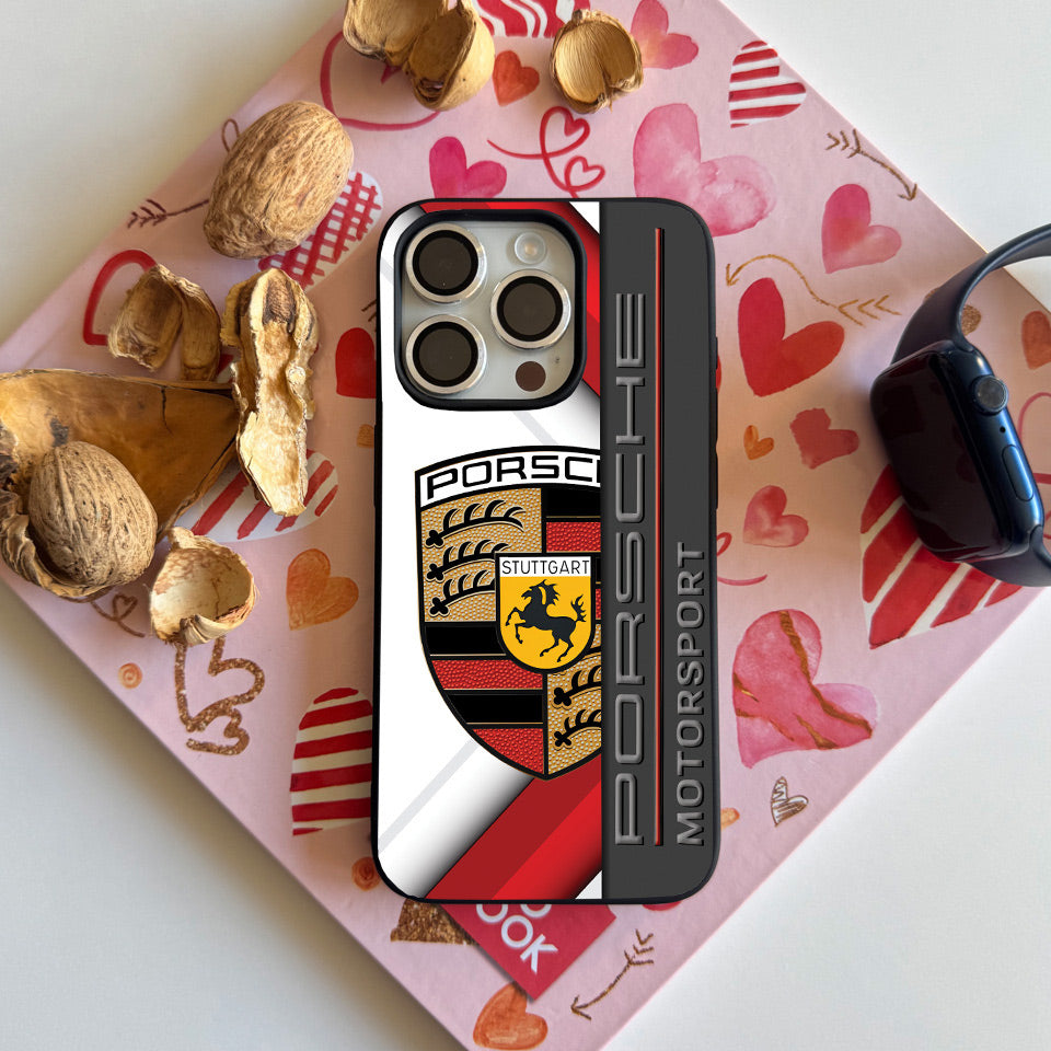 🚗 Porsche Collector’s Edition iPhone Case – High-Quality Silicone Finish