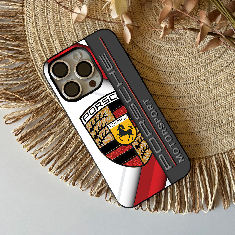 🚗 Porsche Collector’s Edition iPhone Case – High-Quality Silicone Finish