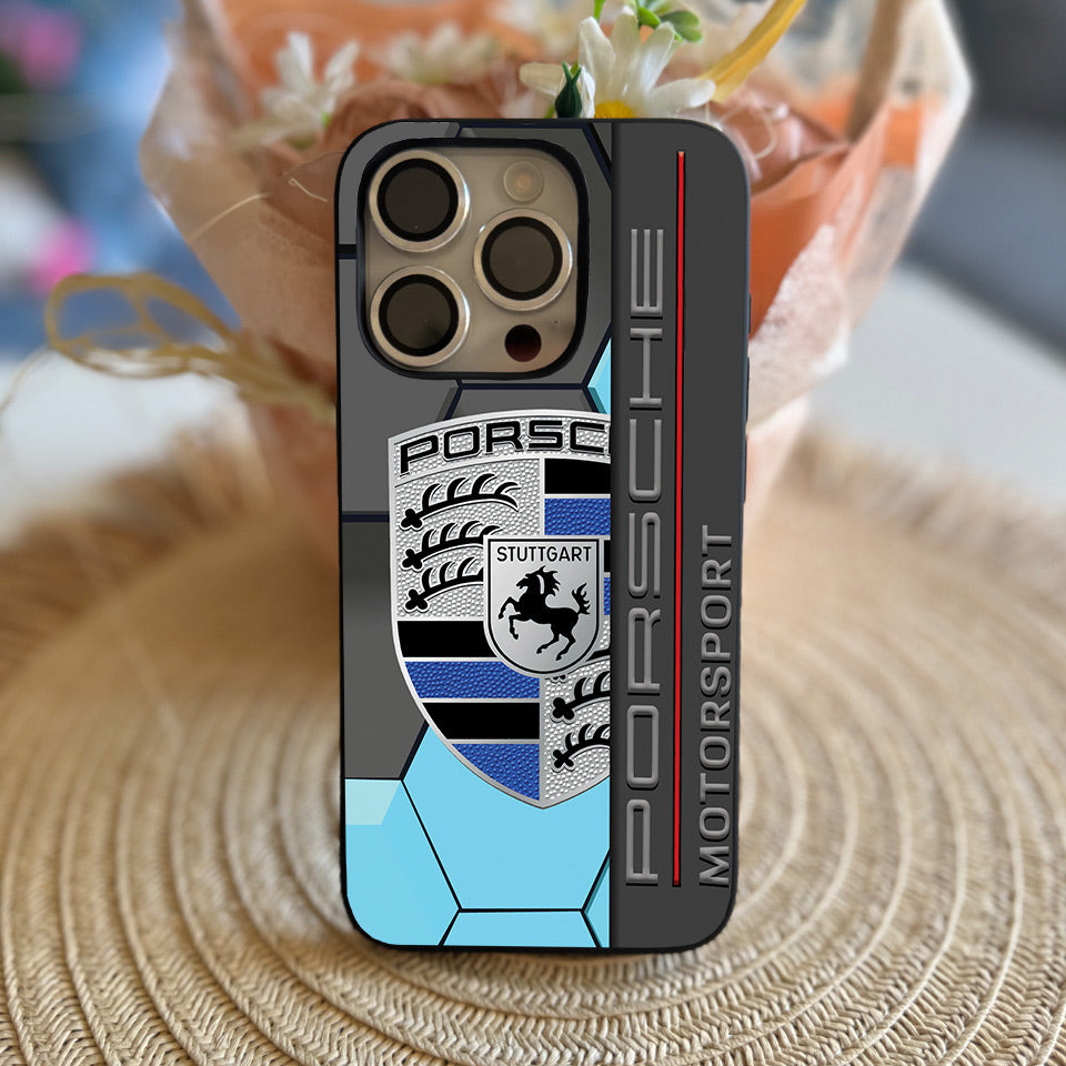 🏁 Porsche Special Edition iPhone Cover – Lightweight, Scratch-Resistant