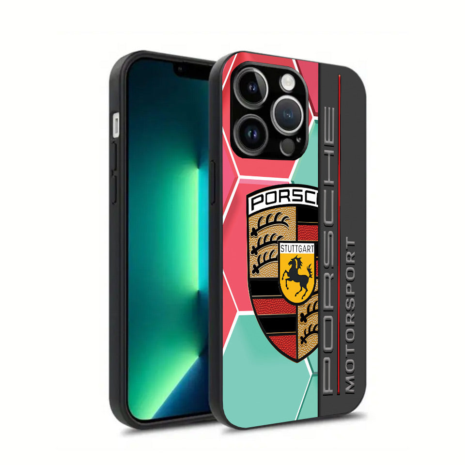 🔴 Porsche Sport Series iPhone Case – Official-Inspired Premium Print