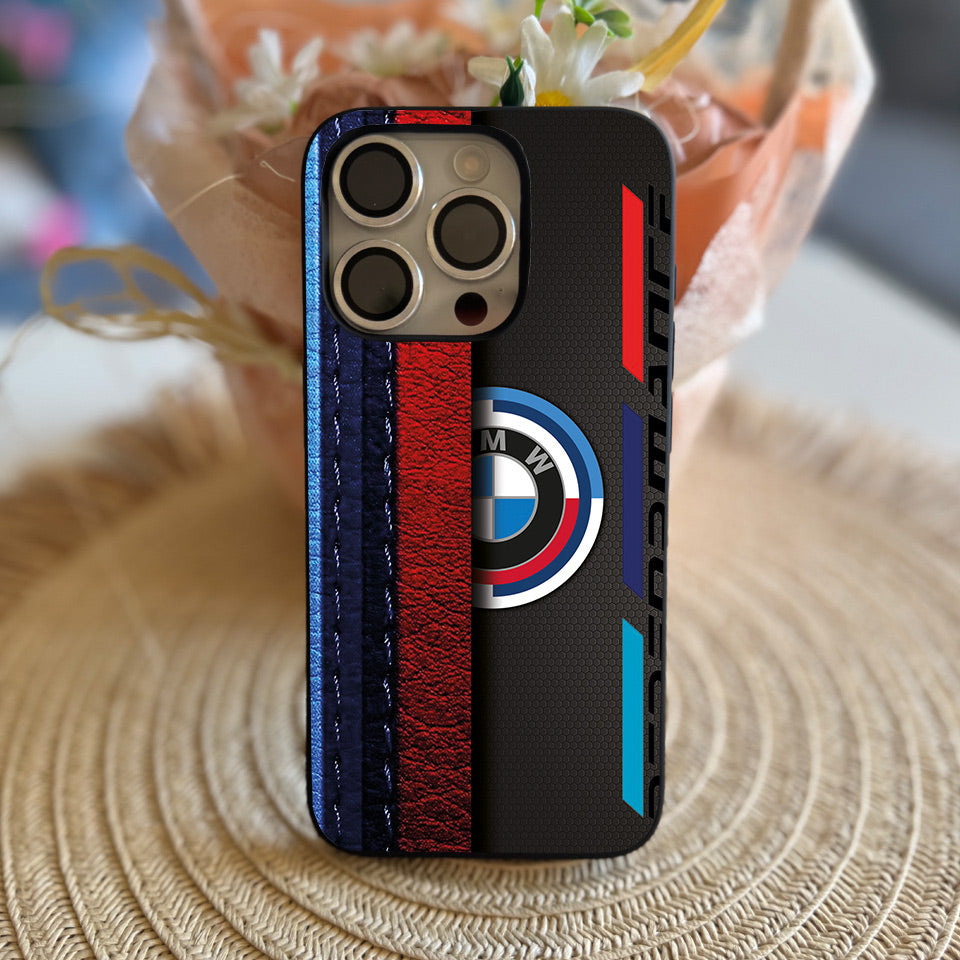 ⚡️ BMW Carbon Fiber iPhone Case – Lightweight, Durable & Sporty