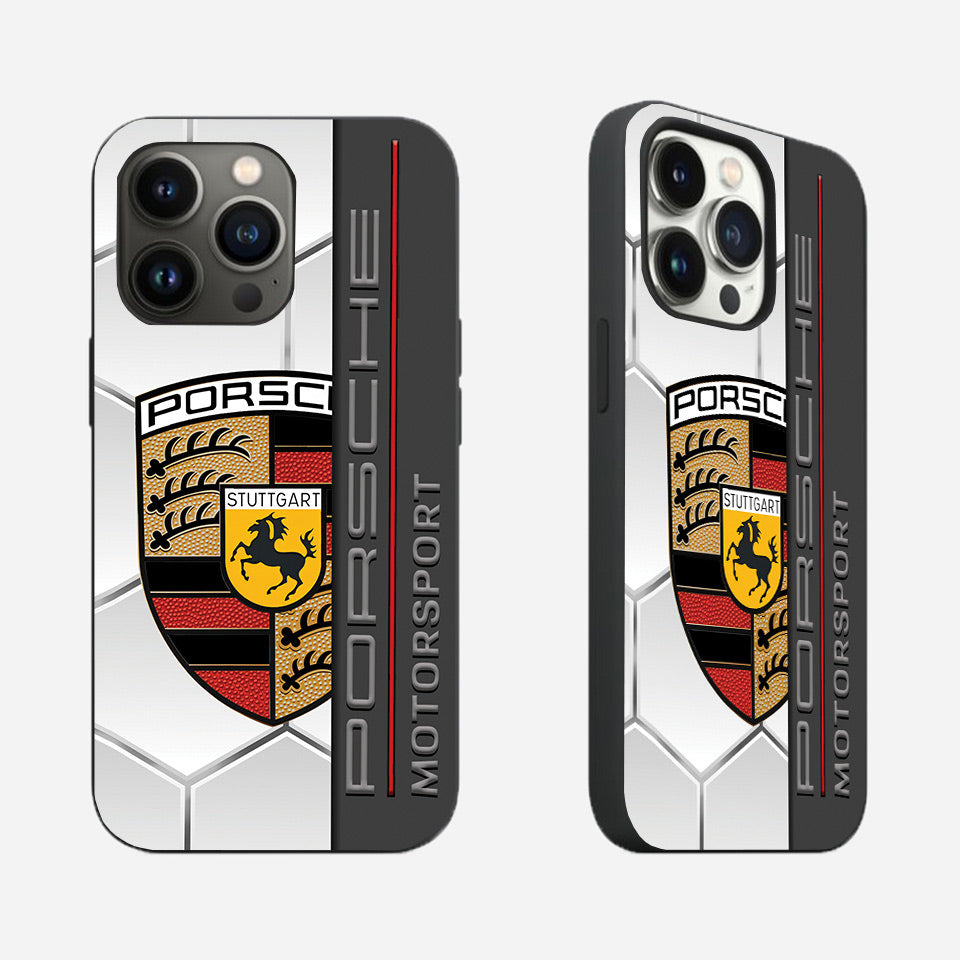 💨 Porsche Performance iPhone Case – Classic Design, Maximum Durability