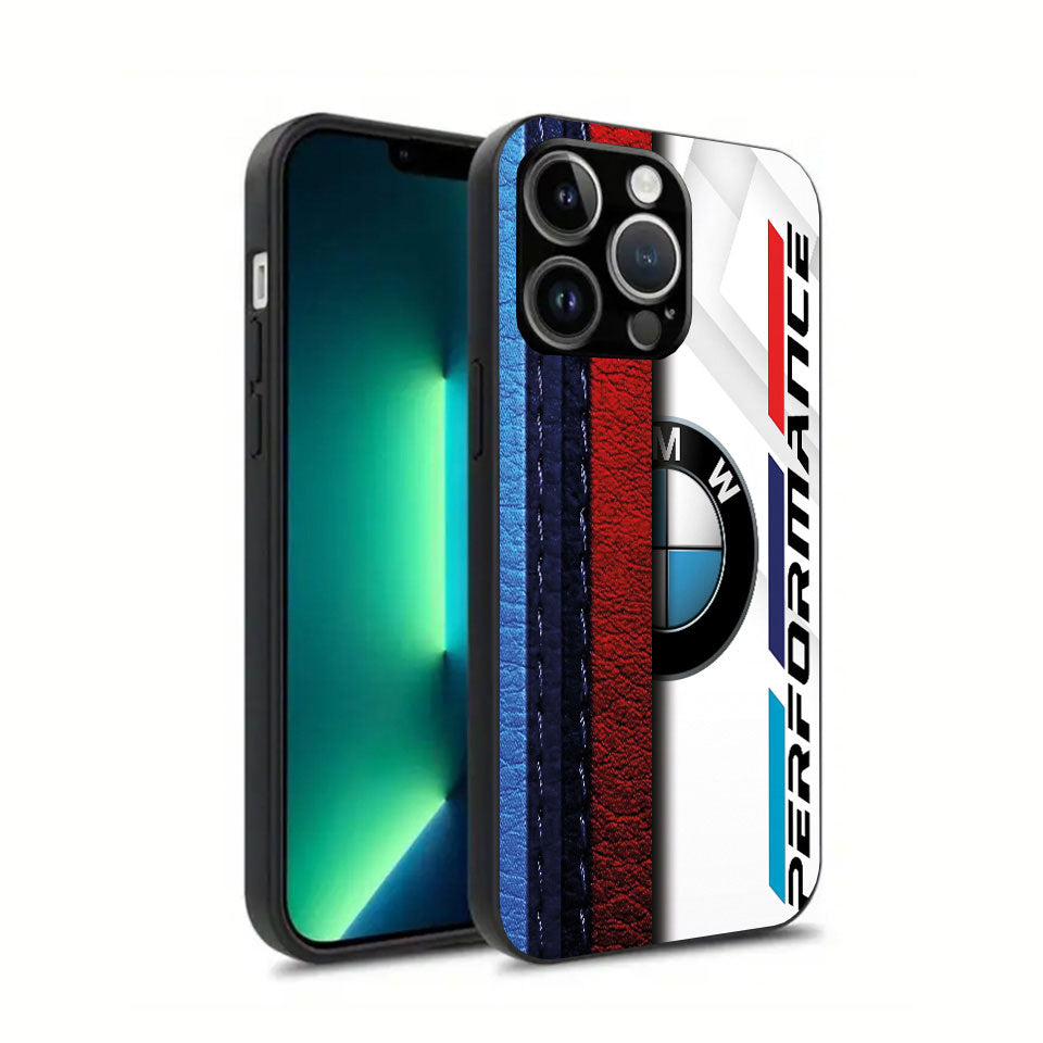 🎨 BMW Art Edition iPhone Case – Vivid UV Print & Silicone Protection