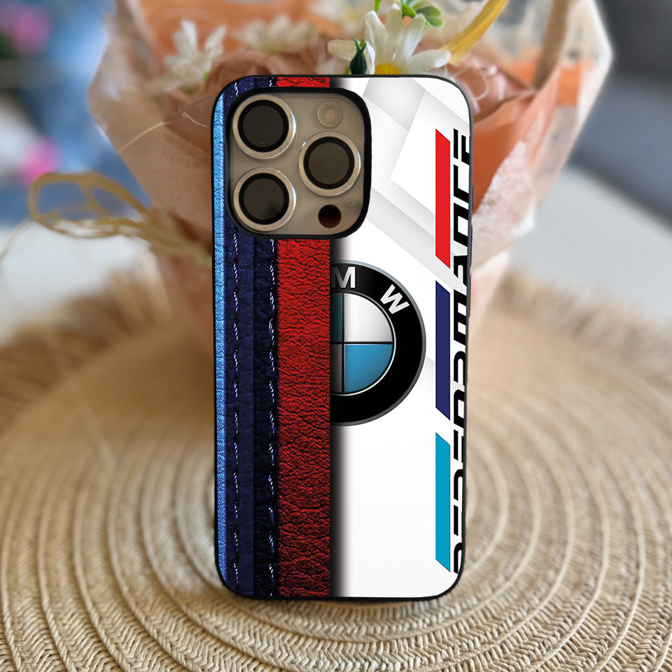 🎨 BMW Art Edition iPhone Case – Vivid UV Print & Silicone Protection