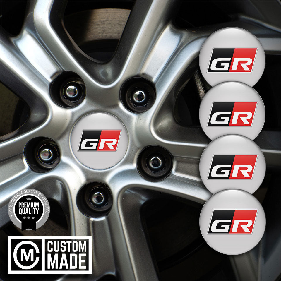 TOYOTA GR Emblems for Wheel Center Caps