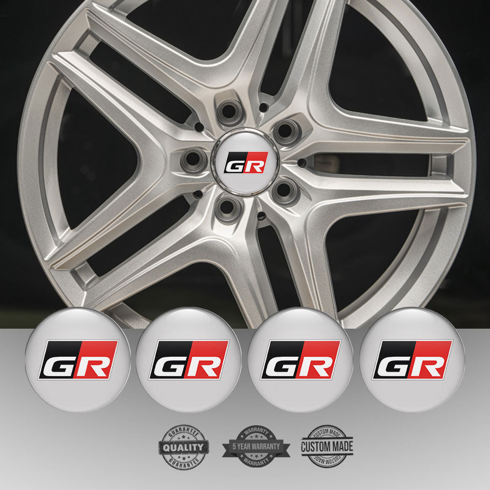 TOYOTA GR Emblems for Wheel Center Caps