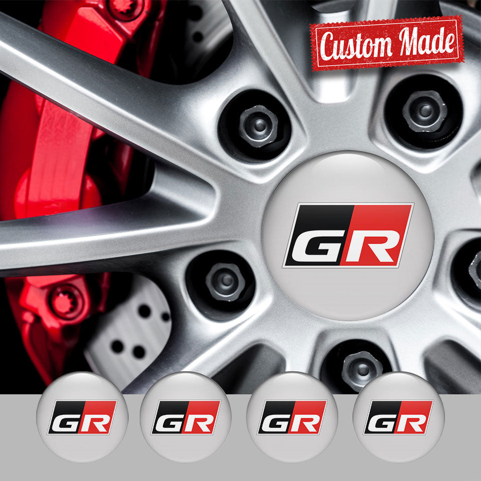 TOYOTA GR Emblems for Wheel Center Caps