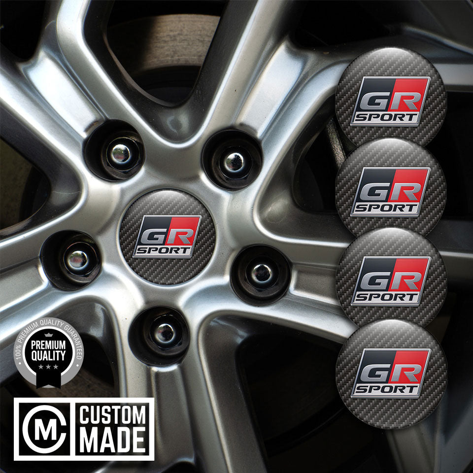 TOYOTA GR Emblems for Wheel Center Caps