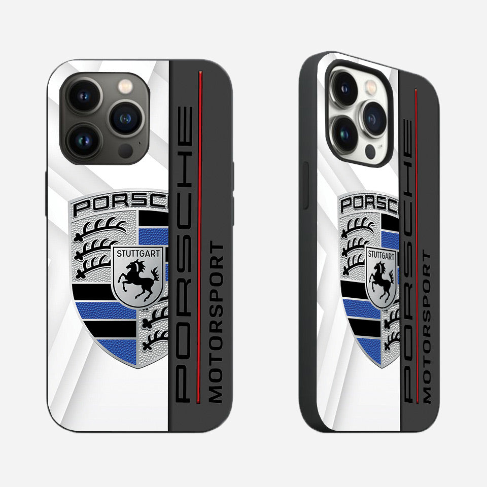 📱 Porsche iPhone Case – Wireless Charging Ready & Ultra-Slim Fit