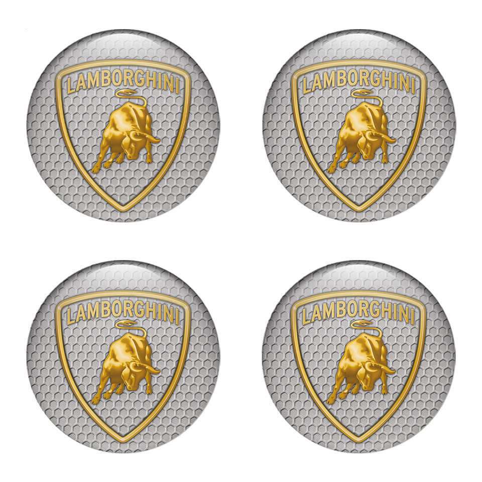 LAMBORGHINI Domed Emblems for Center Caps