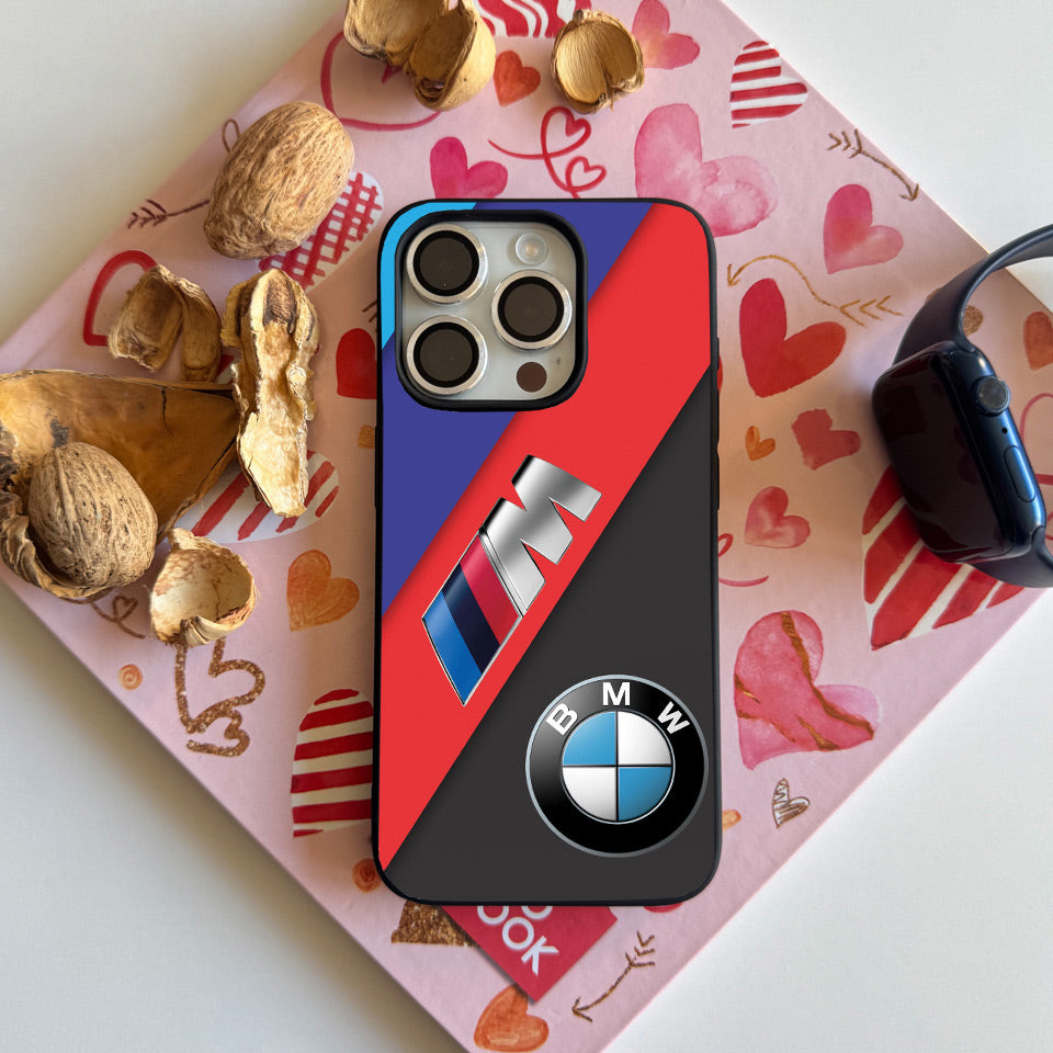 💥 BMW Silicone iPhone Case – Classic Design, Maximum Protection