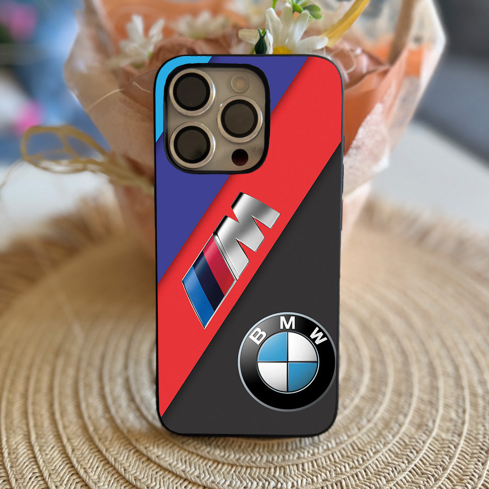 💥 BMW Silicone iPhone Case – Classic Design, Maximum Protection