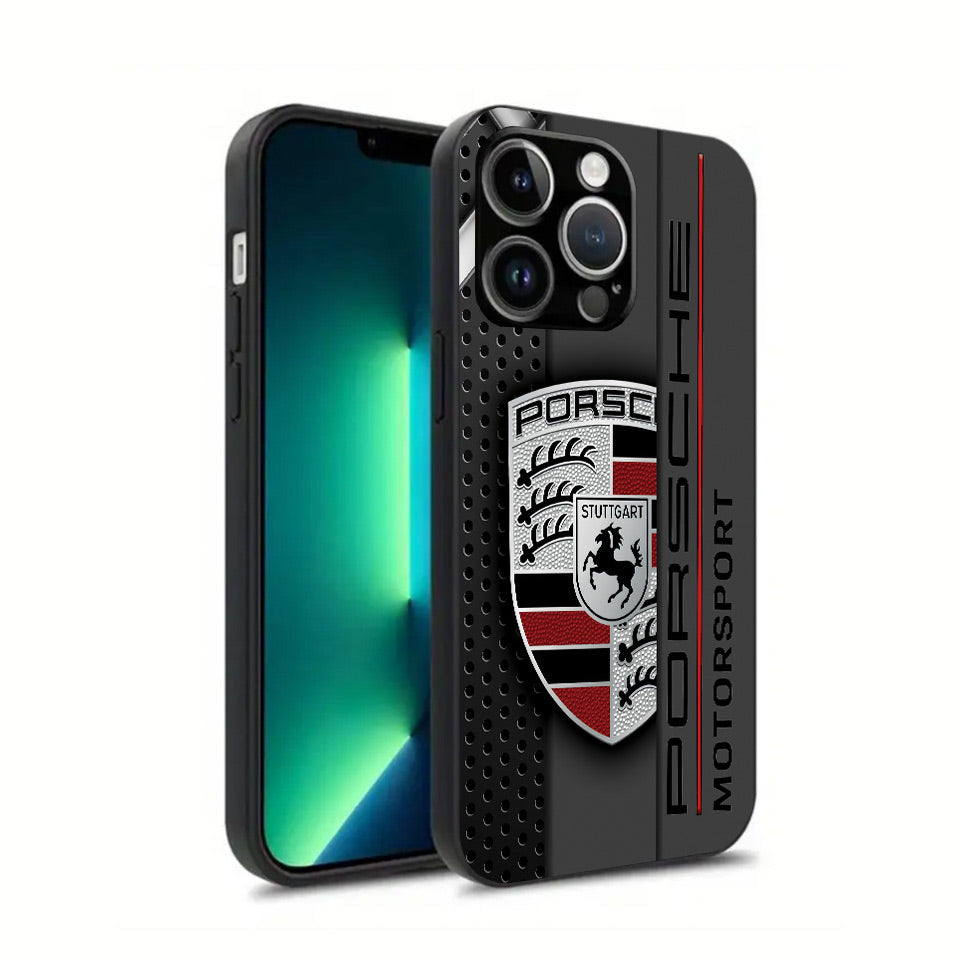 🛡 Shockproof Porsche iPhone Case – Extra Grip & Scratch Resistance