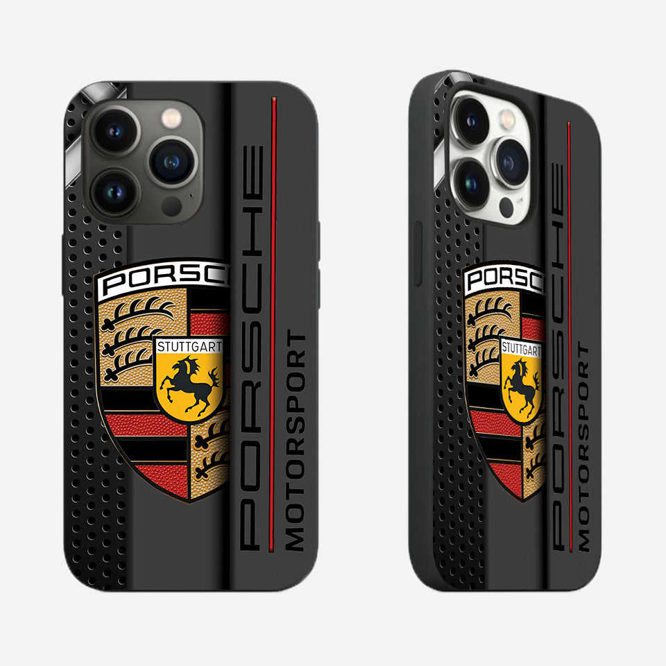 🔥 High-Resolution UV Print Porsche iPhone Case – Vibrant & Long-Lasting