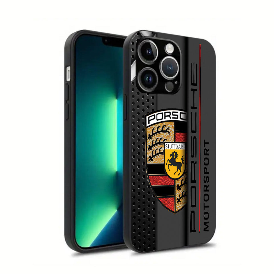 🔥 High-Resolution UV Print Porsche iPhone Case – Vibrant & Long-Lasting