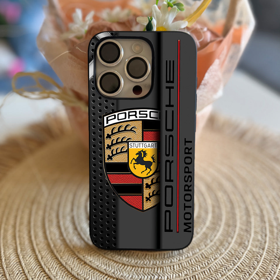 🔥 High-Resolution UV Print Porsche iPhone Case – Vibrant & Long-Lasting