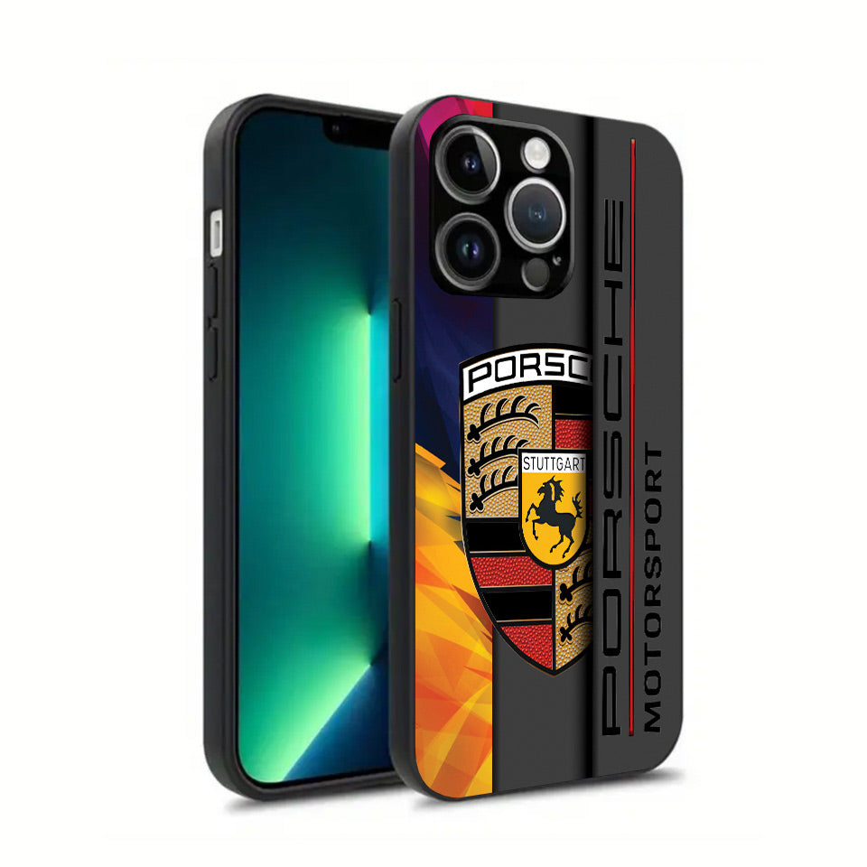 🎯 Perfect Fit Porsche iPhone Case – Full Access to Buttons & Ports