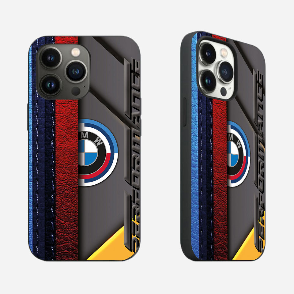 🔥 Luxury BMW iPhone Case – High-Quality Silicone & UV Print