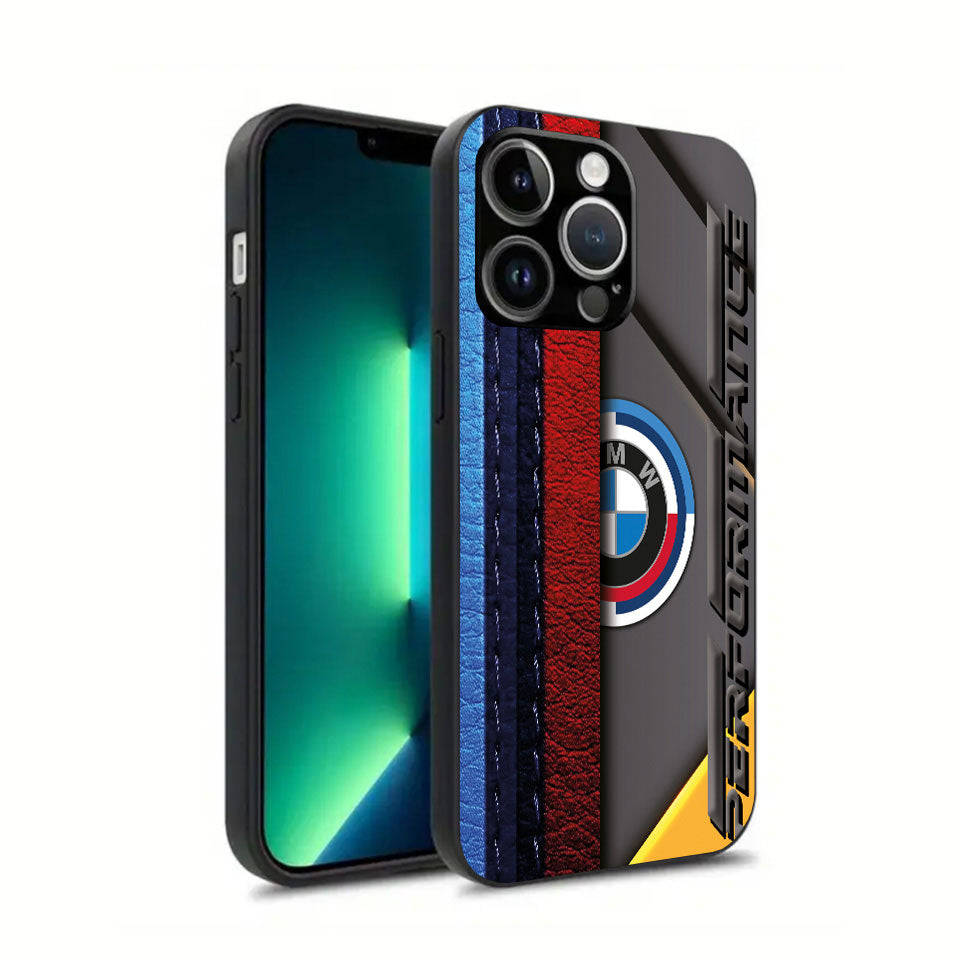 🔥 Luxury BMW iPhone Case – High-Quality Silicone & UV Print