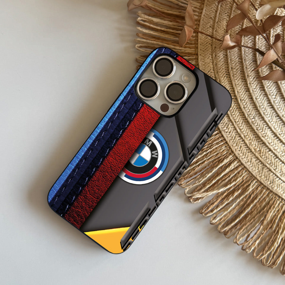 🔥 Luxury BMW iPhone Case – High-Quality Silicone & UV Print