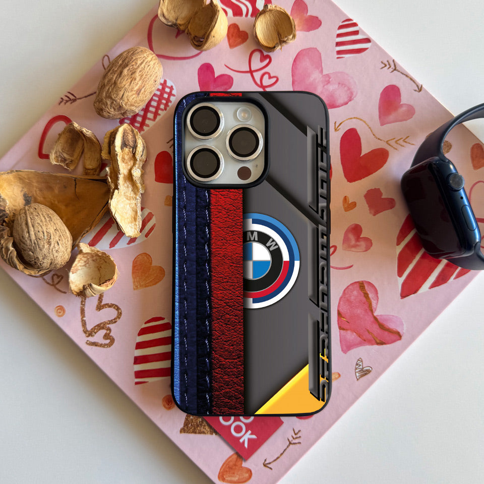 🔥 Luxury BMW iPhone Case – High-Quality Silicone & UV Print