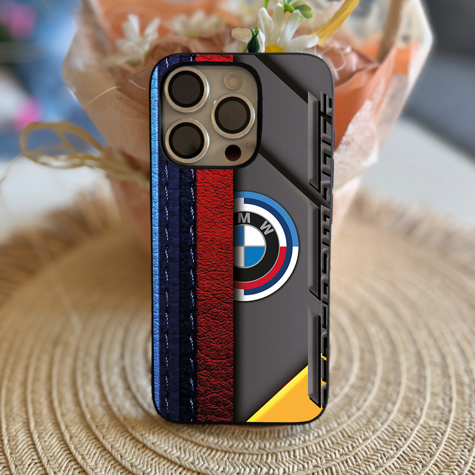 🔥 Luxury BMW iPhone Case – High-Quality Silicone & UV Print