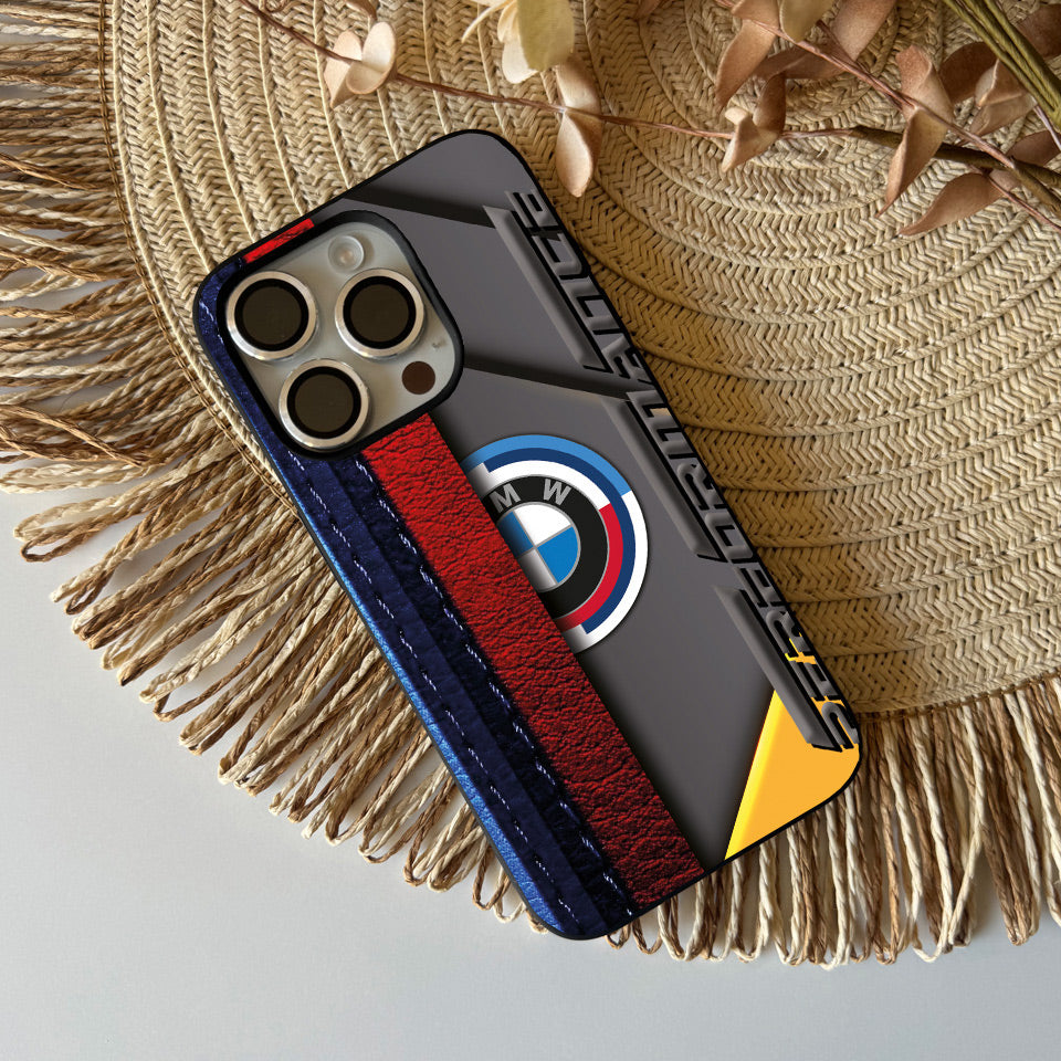 🔥 Luxury BMW iPhone Case – High-Quality Silicone & UV Print